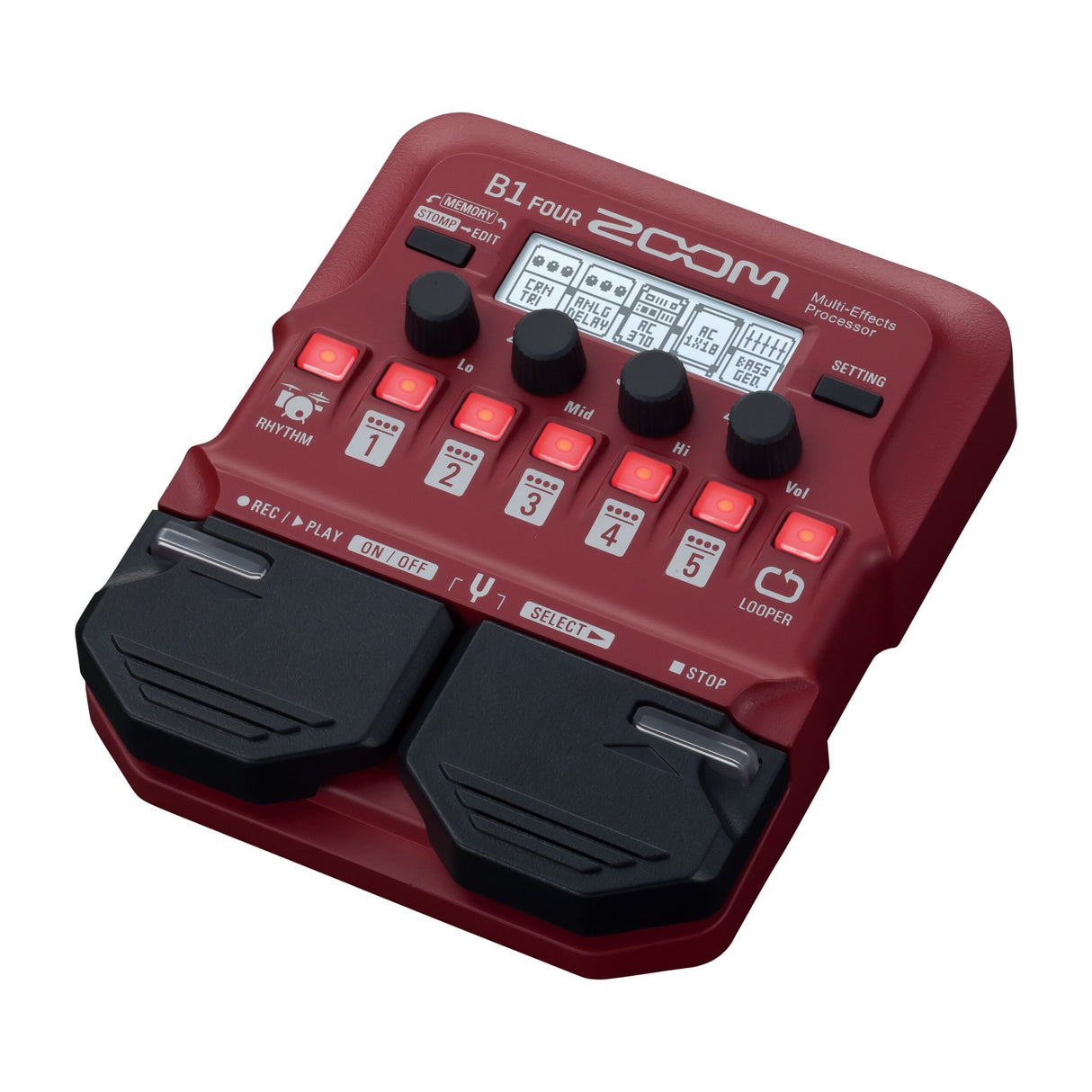 Zoom B1 FOUR Bass Multi-Effects Processor