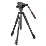 Manfrotto MVK502055XPRO3 MVH502AH Fluid Video Head with MT055XPRO3 Tripod