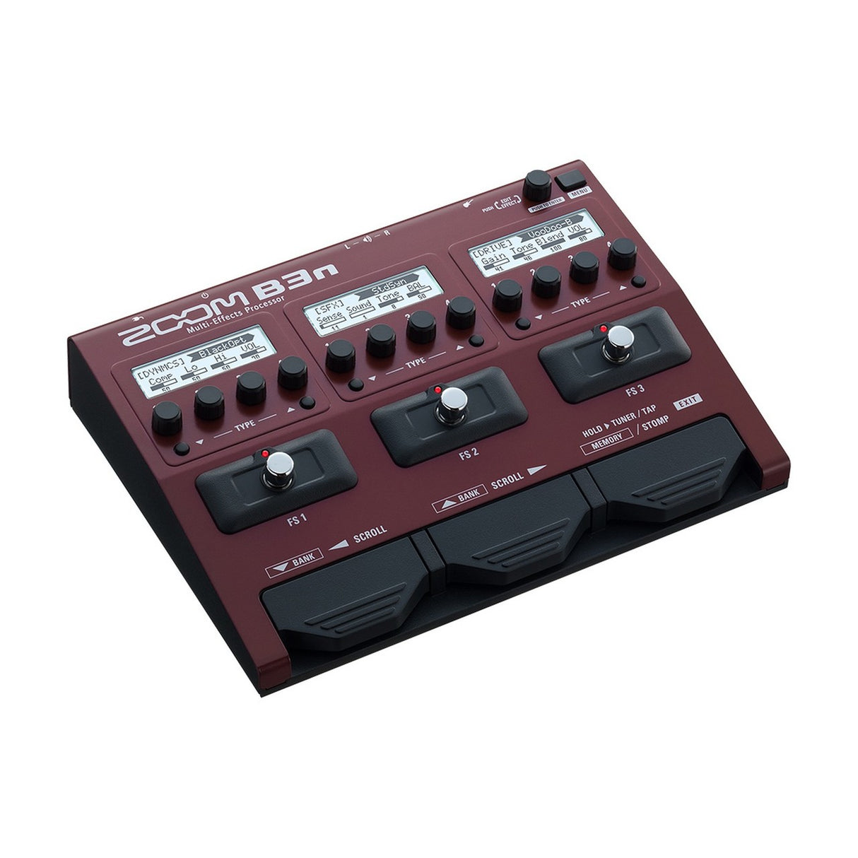 Zoom B3n | Intuitive Multi Effects Processor for Bassists