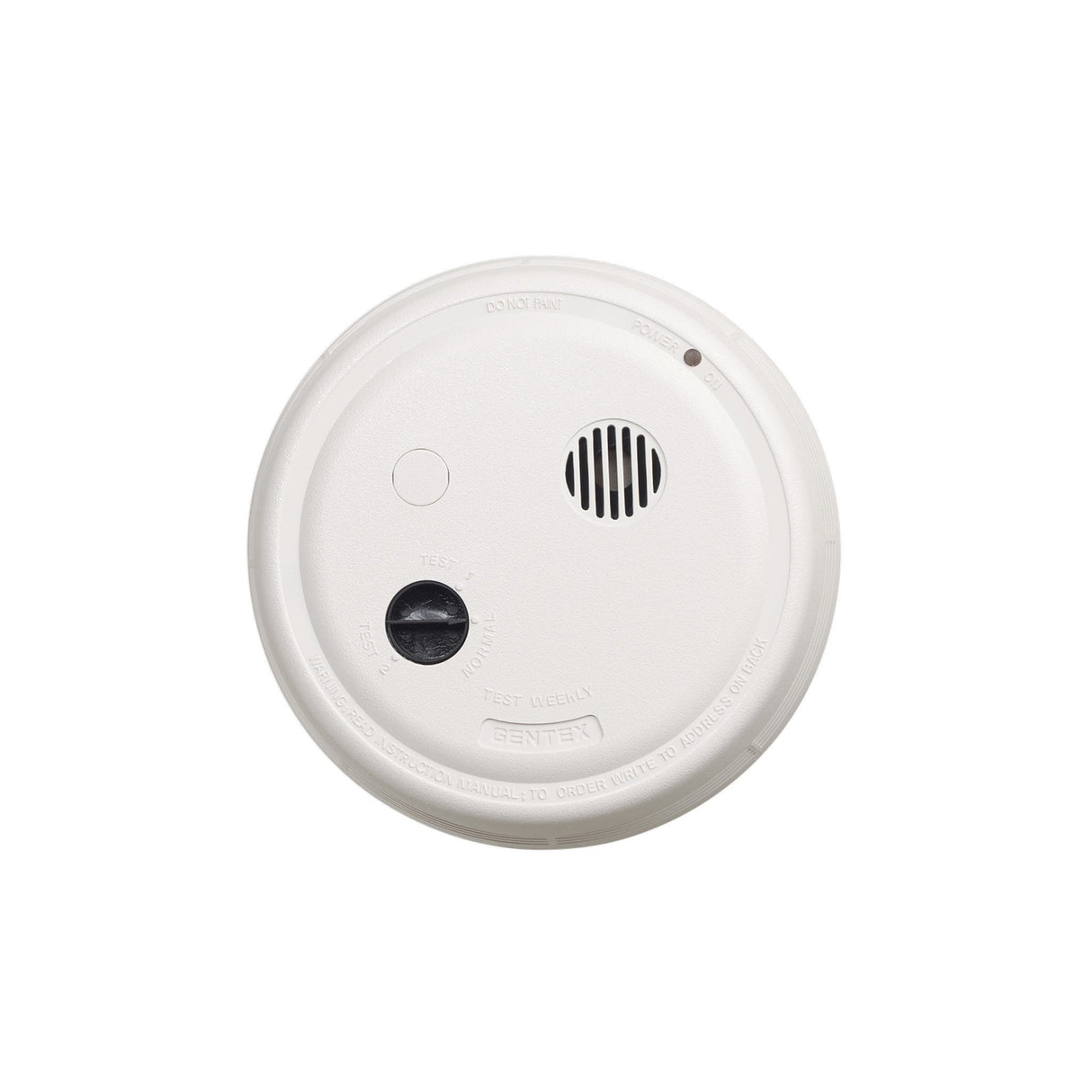 Gentex Photoelectric Smoke Detector, 220V AC, 9V Back-Up Battery