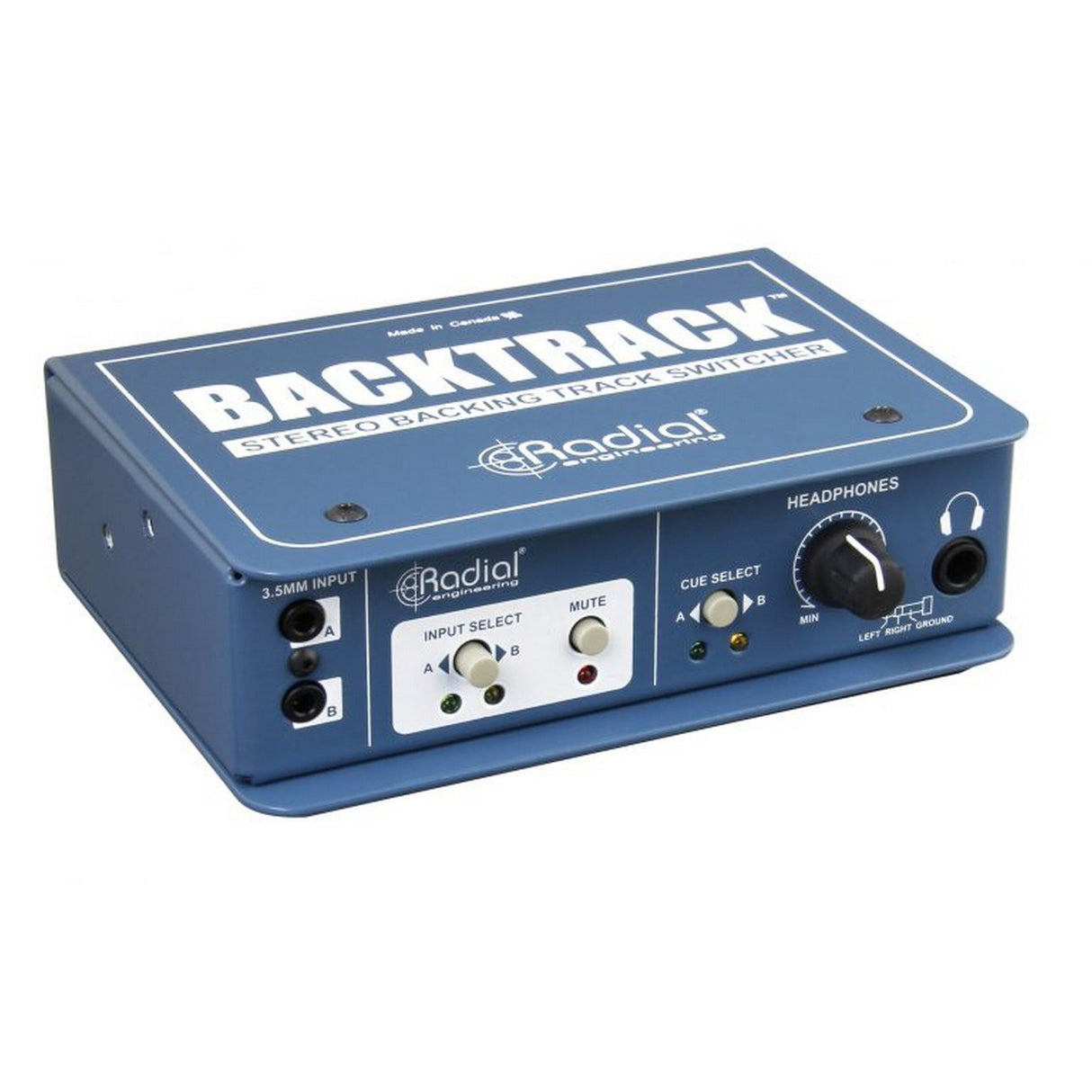 Radial Backtrack Stereo Audio Switcher