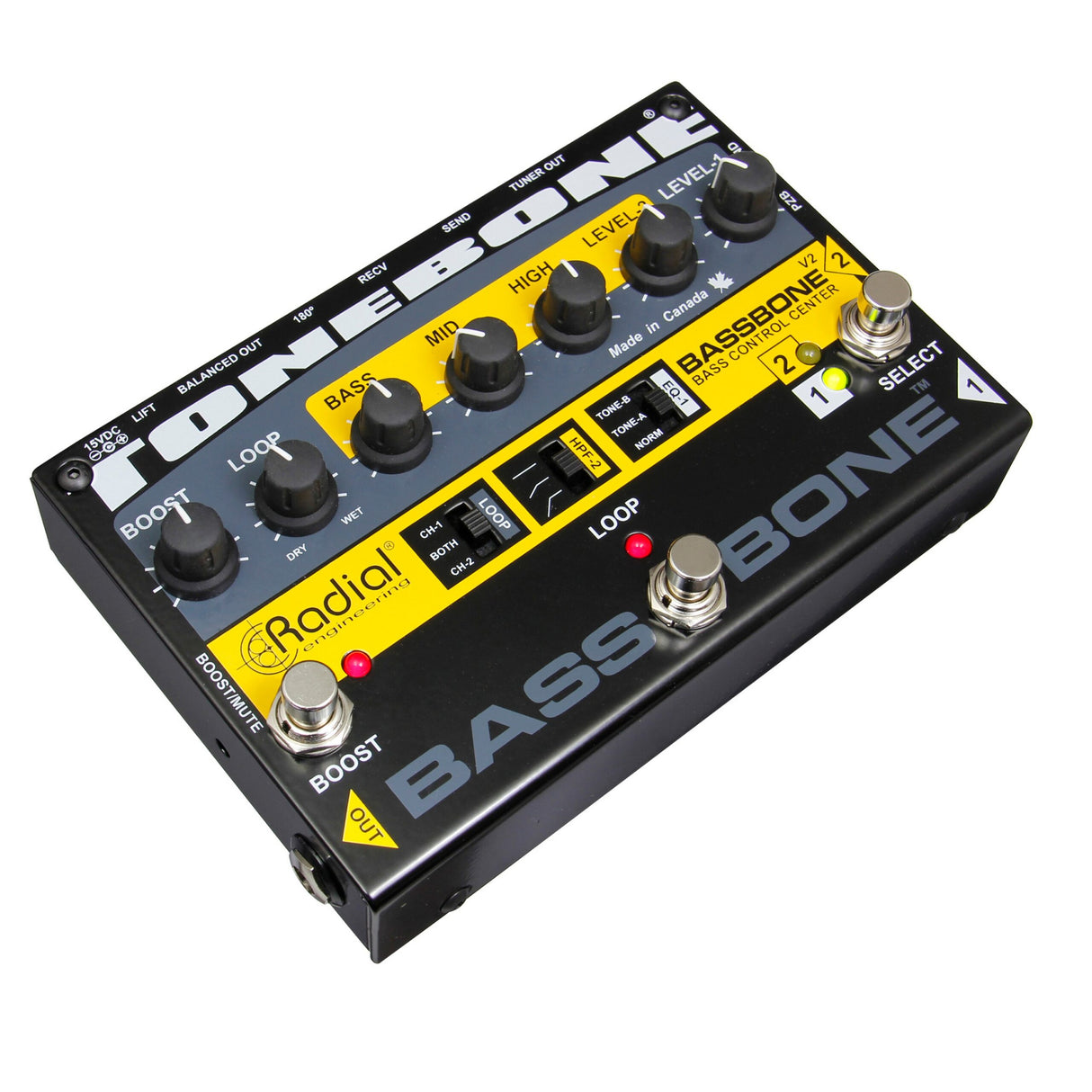 Radial Bassbone V2 Bass Preamp and Boost