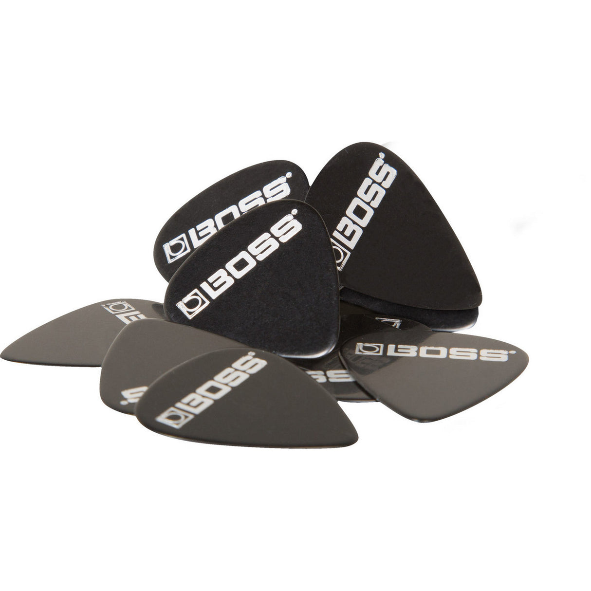 Boss BPK-12-BM Medium Black Pack of 12 Guitar Picks