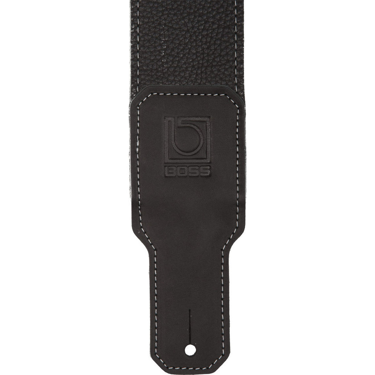 Boss BSL-25-BLK 2.5 Inch Black Leather Instrument Strap