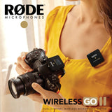 RODE Wireless GO II Single Digital Wireless Microphone Recorder