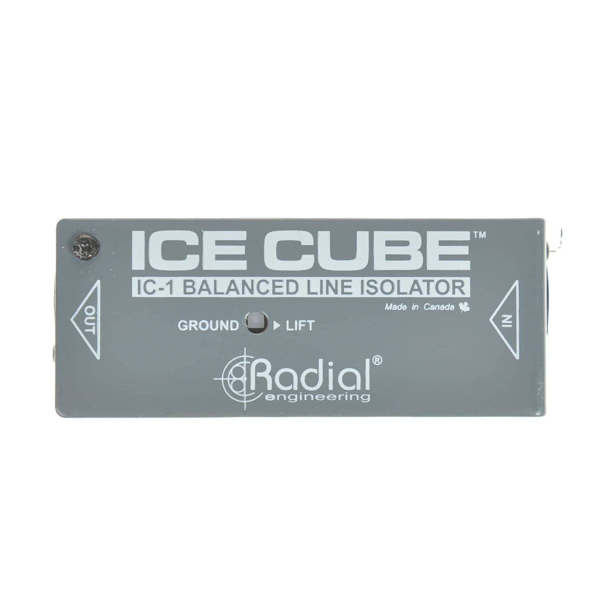 Radial ICE CUBE IC-1 Balanced Line Isolator and Hum Eliminator