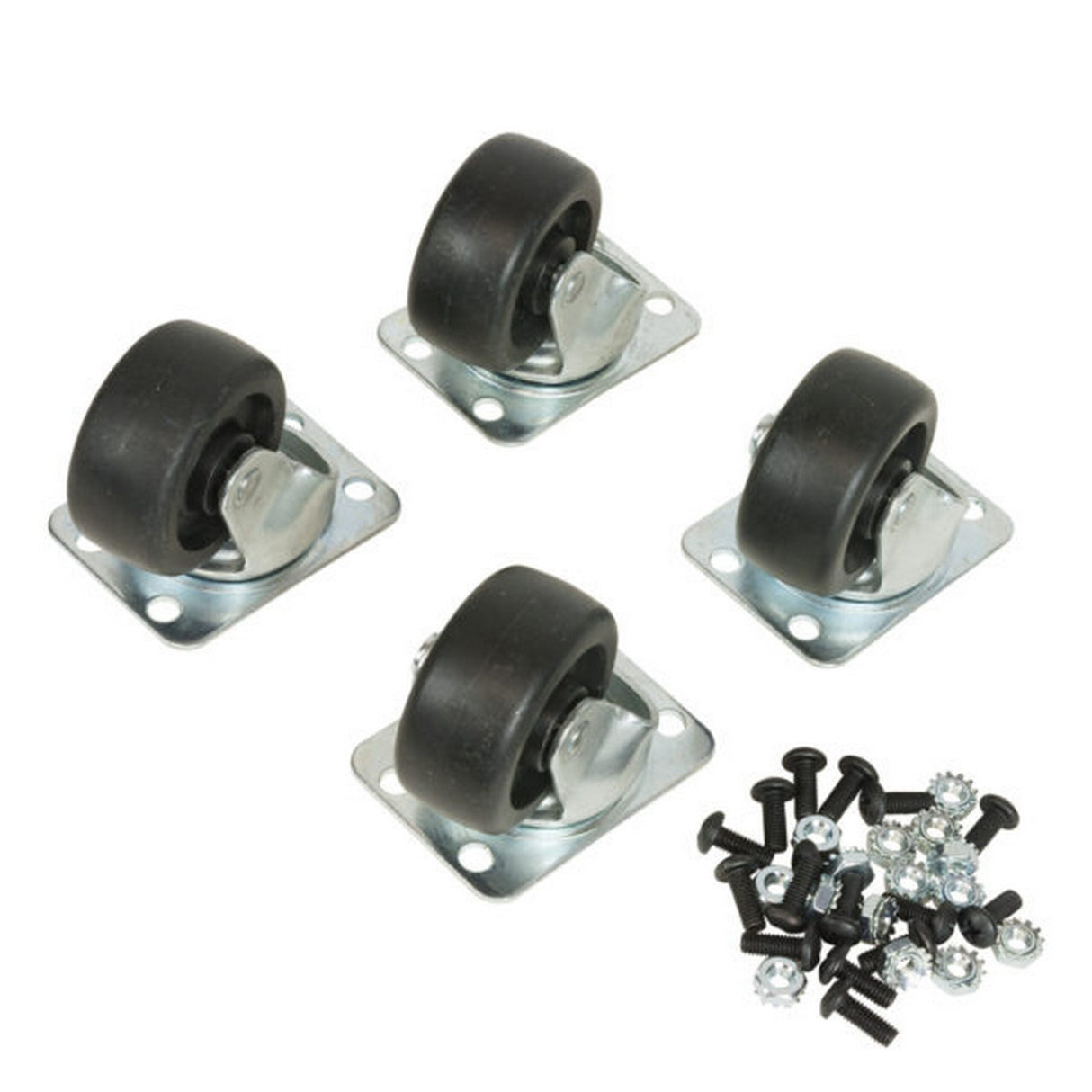 Lowell C2S 2-Inch Swivel Casters, Set of 4