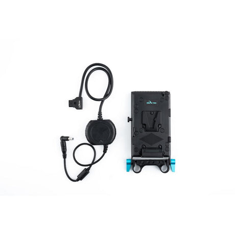 IndiPRO VMPFX6 V-Mount Battery Adapter Plate with 15mm Rod Mount for Sony FX6 Camera