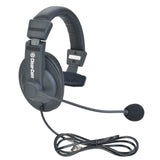 Clear-Com CC-15-X4 Single-Ear Electret Microphone Headset with XLR Connector