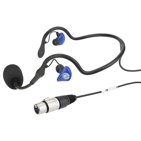 Clear-Com CC-70-X4 Dual Ear Headset with 4-Pin Female XLR Connector