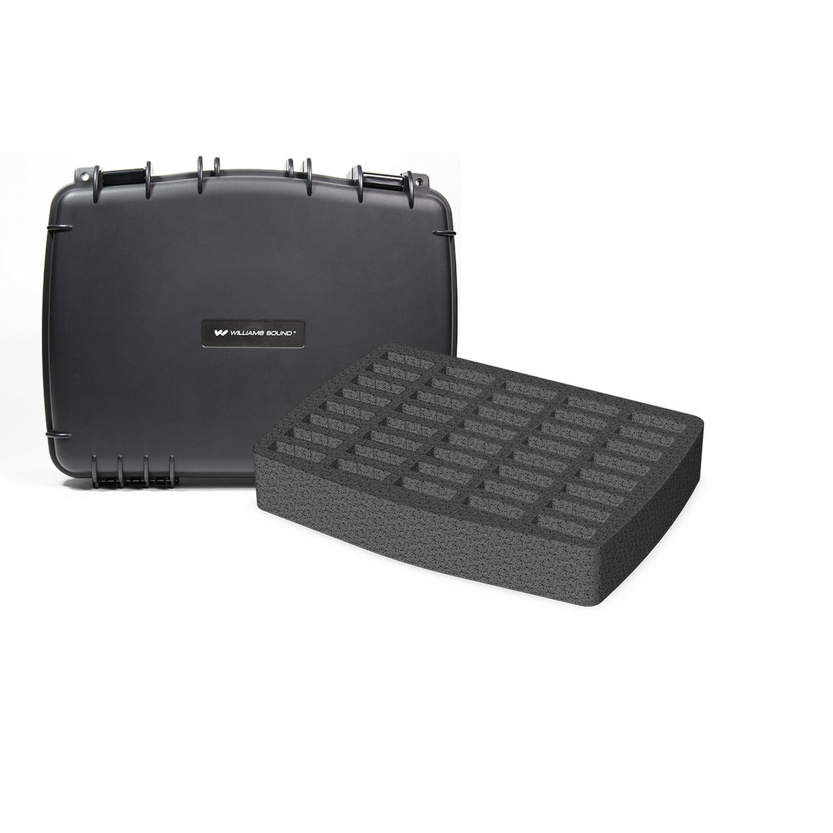 Williams AV CCS 056 DW 40 Carry Case with 40 Slot Foam Insert for Digi-Wave Transceivers and Receivers