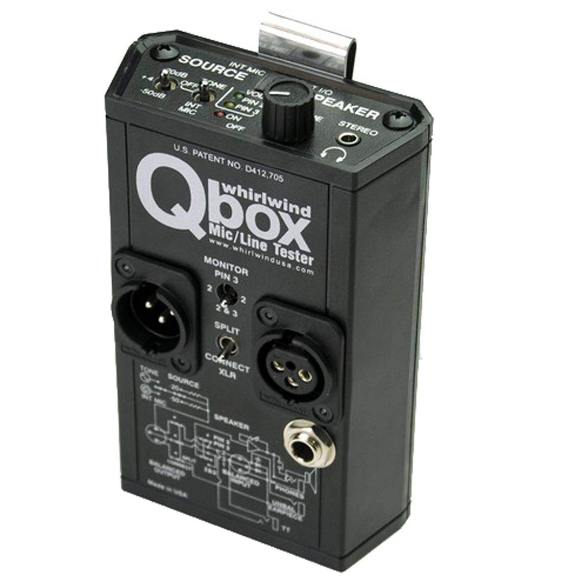 Whirlwind Qbox All In One Audio Line Tester