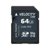 ProMaster SDXC Velocity CINE Memory Card 64GB