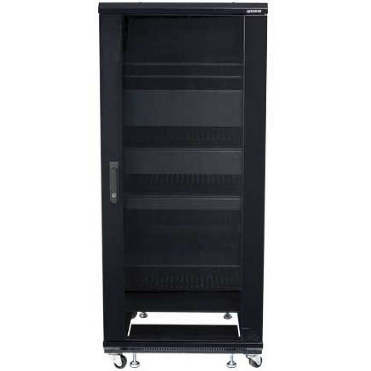 Sanus CFR2127-B1 55 Inch Tall AV 27U Component Rack