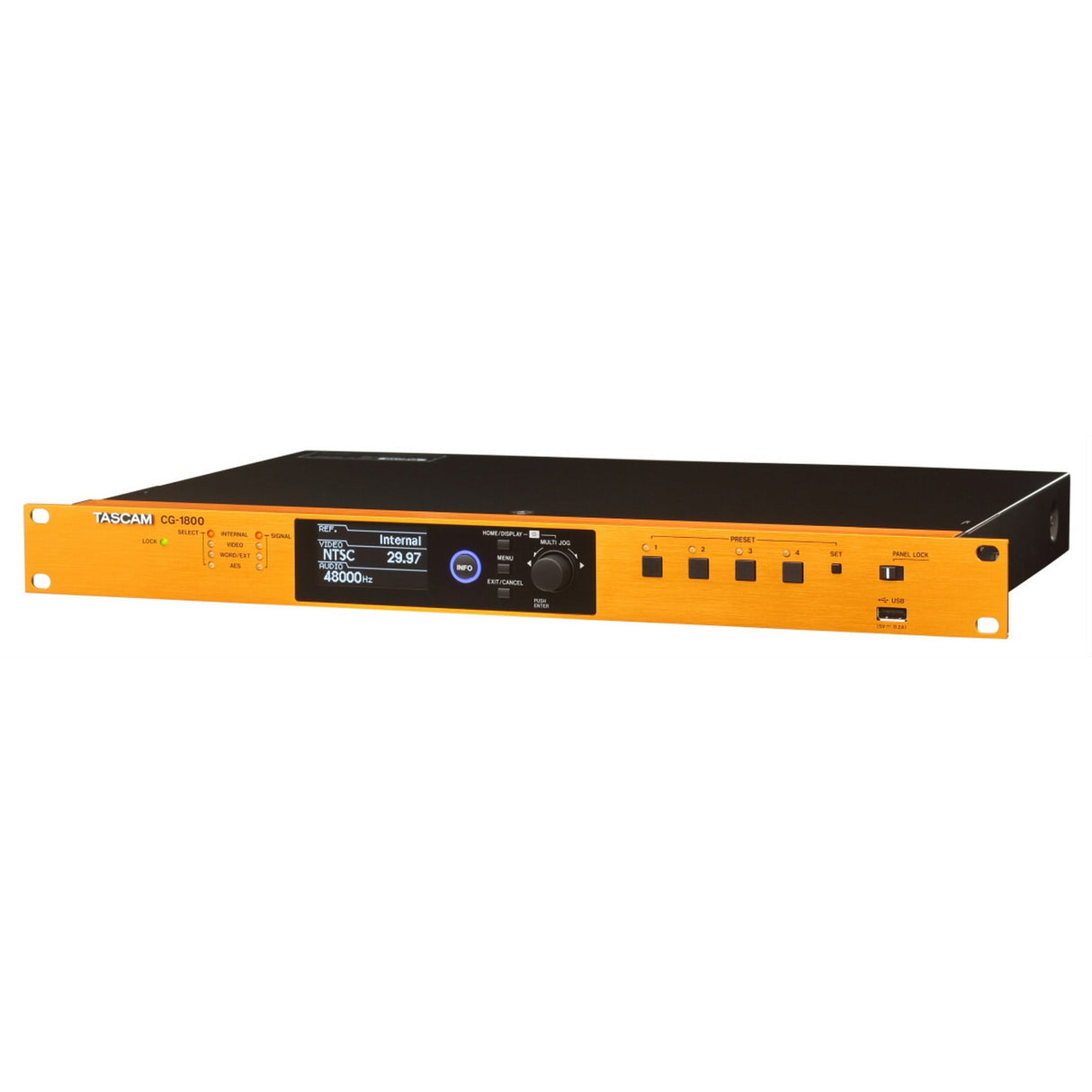 Tascam CG-1800 Master Clock Generator for Small to Large-Scale Video/Audio Synchronization Systems
