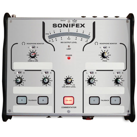 Sonifex CM-CU1 Commentator Unit, 1 Commentator and Line Input