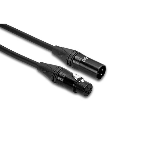 Hosa CMK-025AU Neutrik XLR3F to XLR3M Edge Microphone Cable, 25 Feet