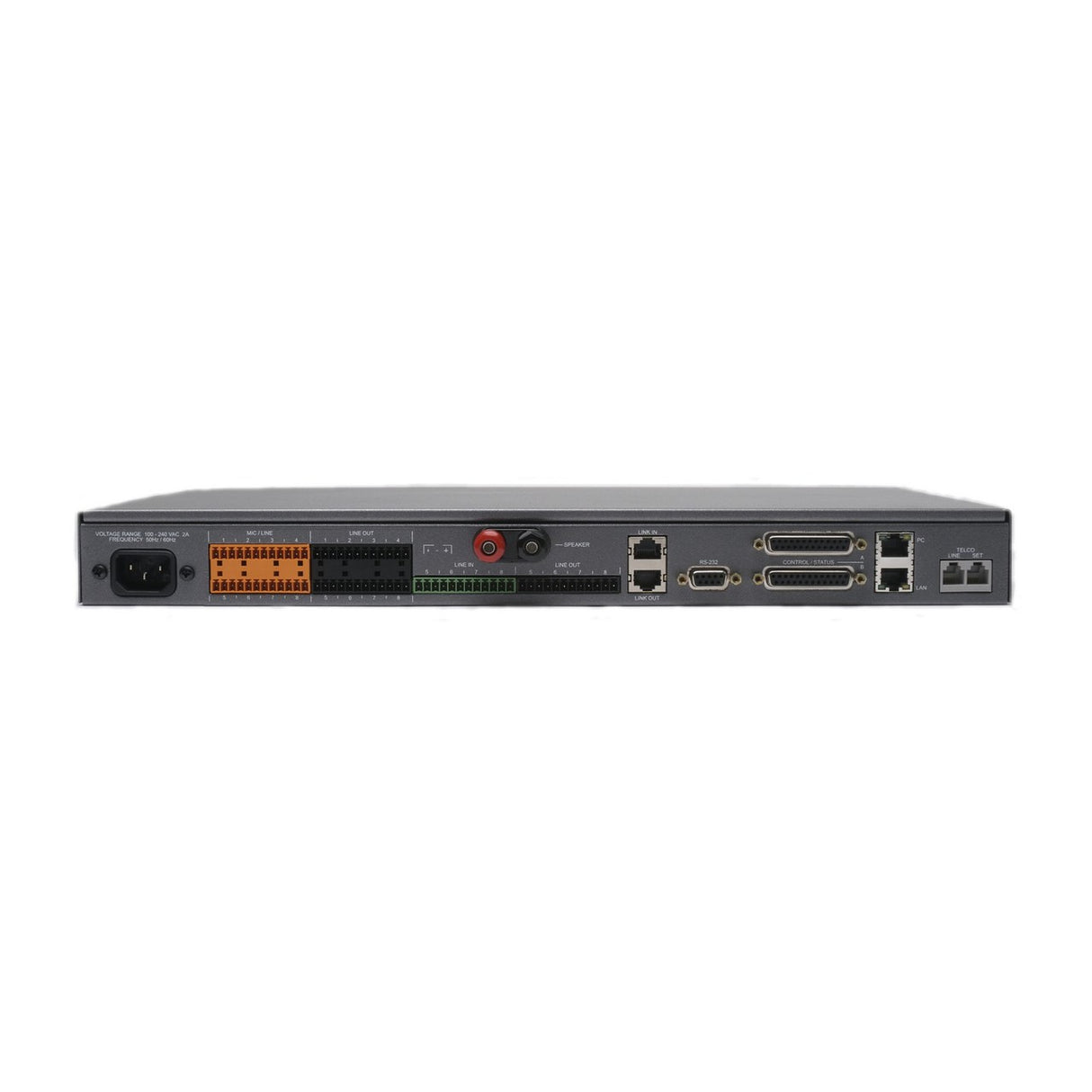 ClearOne Converge SR1212 | 12x12 Integrated Ethernet USB Connections Multiple Converge Units Linking Automatic Digital Matrix Mixer