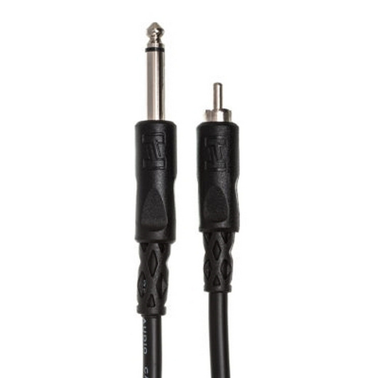 Hosa CPR-103 1/4-Inch TS to RCA Unbalanced Interconnect, 3-Feet