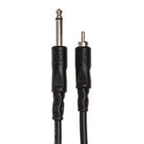 Hosa CPR-110 1/4-Inch TS to RCA Unbalanced Interconnect, 10-Feet