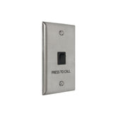 Lowell CS10 Call Switch for Intercom Systems, Single Unit