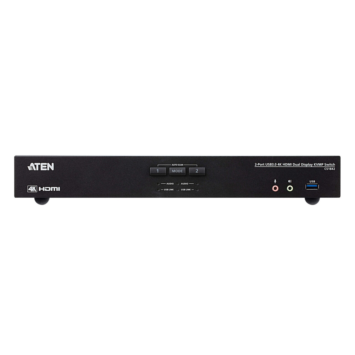 ATEN CS1842 2-Port USB 3.0 4K HDMI Dual Display KVMP Switch