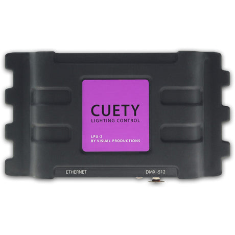 Visual Productions Cuety LPU-2 2-Universe DMX Lighting Control Software and Interface