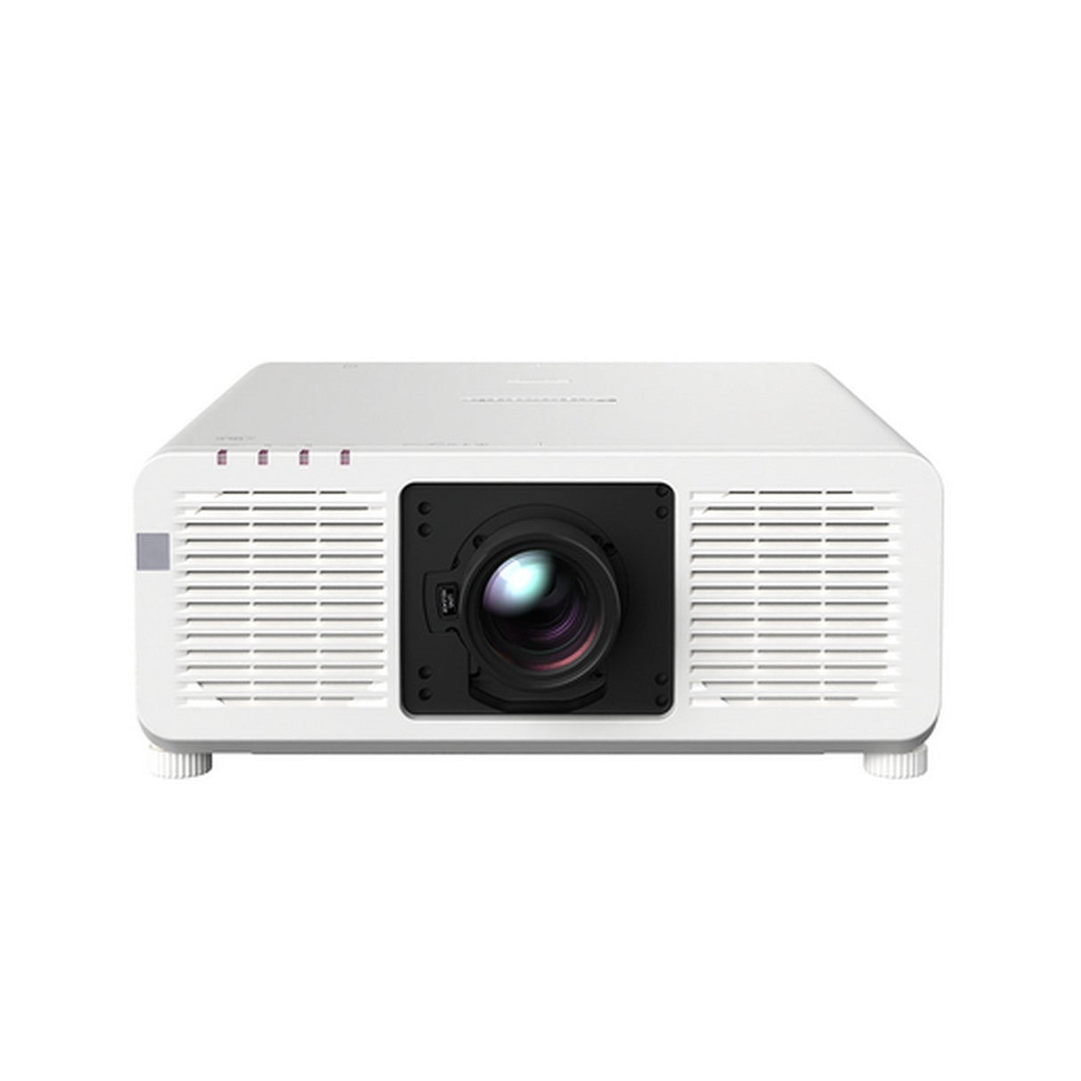 Panasonic PT-REQ12LWU 12000-Lumen WQUXGA 4K 1-Chip DLP Laser Projector, No Lens, White