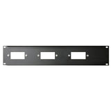 Lowell D3P-ID-2 2U Rackmount Panel for Decorator Devices