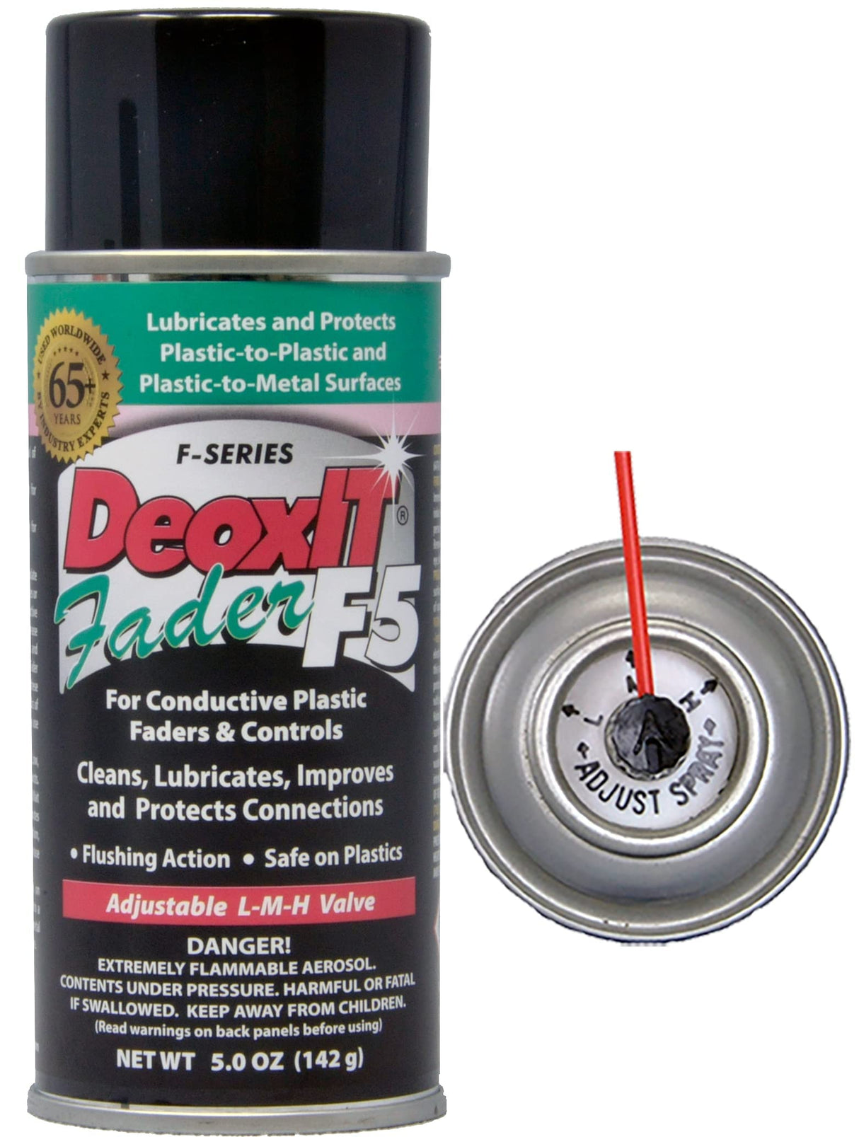 CAIG F5S-H6 DeoxIT Fader 142g Cleaning/Lubrication Spray