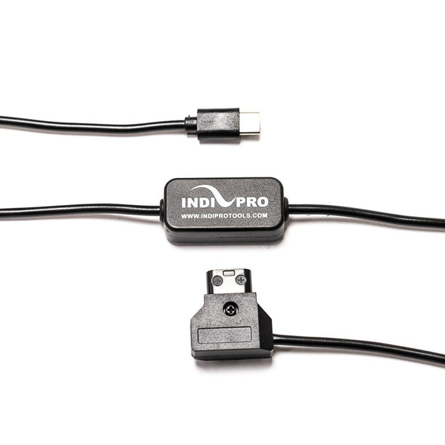 IndiPRO GP5DT3 D-Tap to Regulated Right Angle USB Type C Connector for GoPro HERO 5 Black 3-Feet