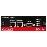 Yamaha DANTE-MY16-AUD | Audinate 16 Channel Dante Network In Out Card