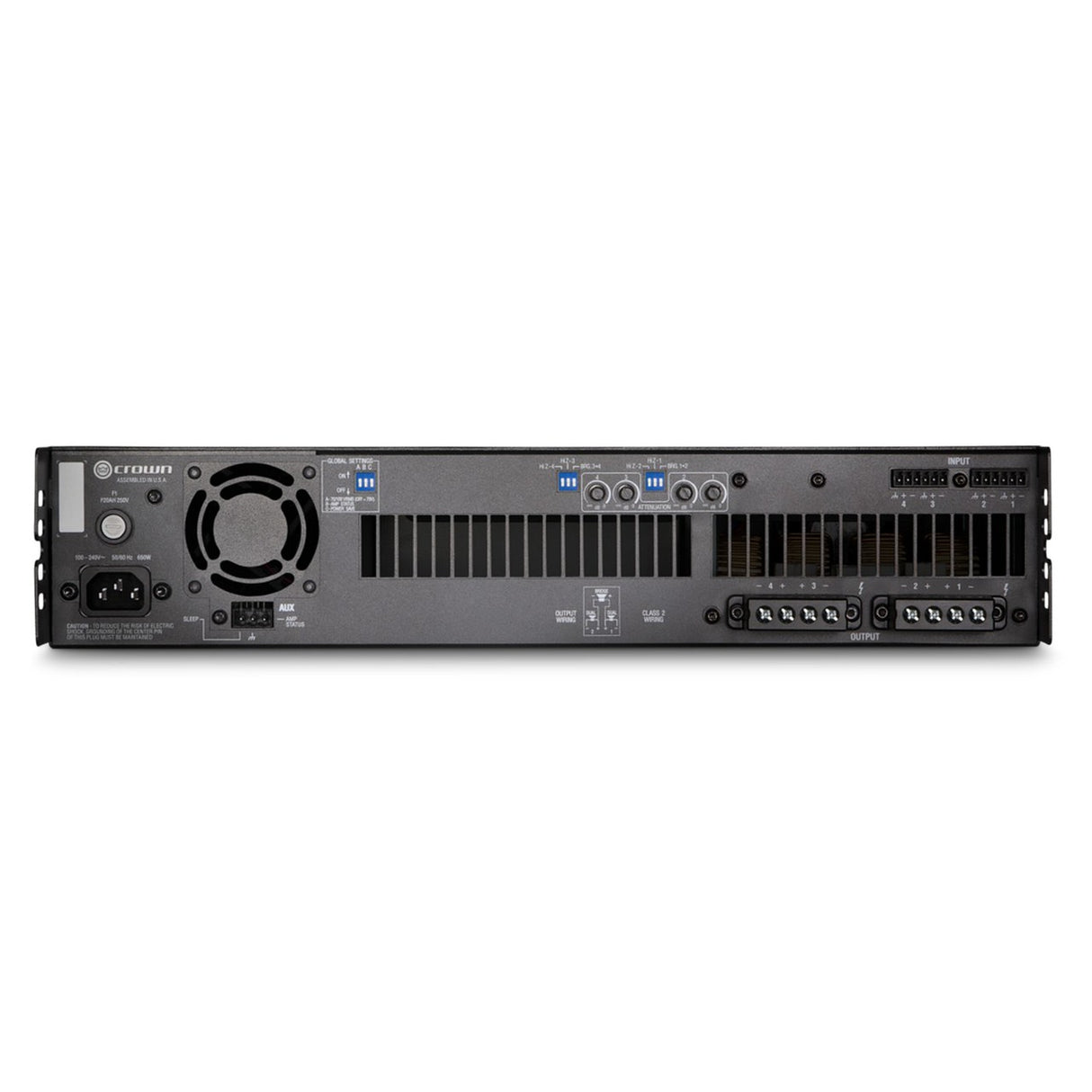 Crown DCi 4|600 | 4 Channel Analog Power Amplifier 600W