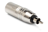 Hosa GXR-135 XLR3M to RCA Adapter