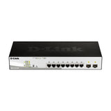 D-Link Web Smart Switch, 10 Ports, Manageable