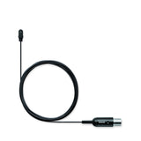 Shure DL4B/O-MTQG-A DuraPlex Omnidirectional Lavalier Microphone, Black, MTQG Connector