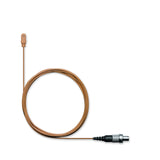 Shure DL4C/O-LM3-A DuraPlex Omnidirectional Lavalier Microphone, Cocoa, LEMO Connector