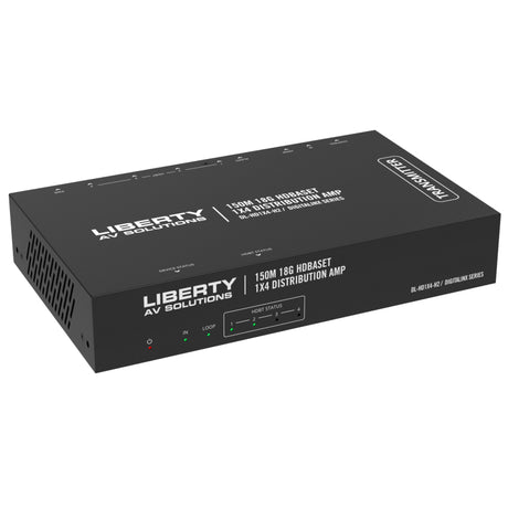 DigitaLinx DL-HD1X4-H2 4K 18G HDMI 2.0 HDBaseT Distribution Amplifier