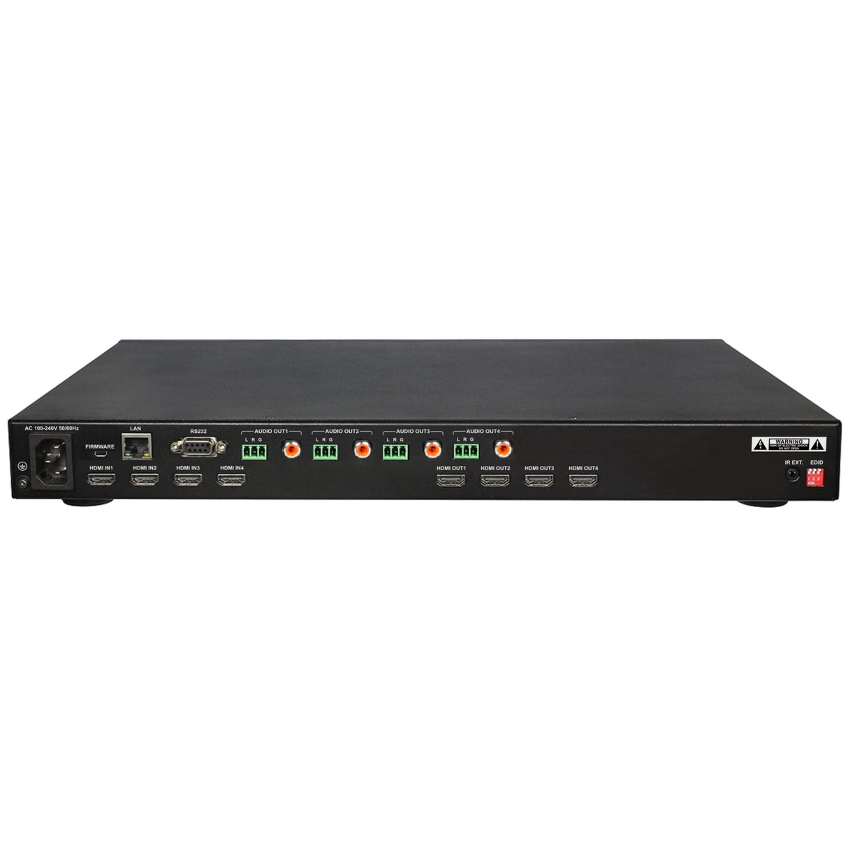 DigitaLinx DL-HDM44A-H2 4K60 4 x 4 HDMI 2.0 Matrix Switcher