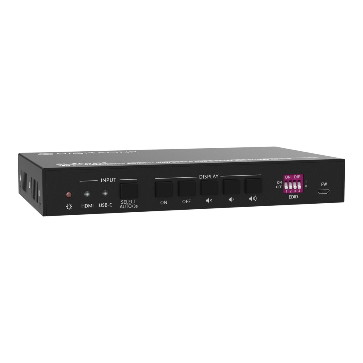 DigitaLinx DL-SCU21C 2 x 1 HDMI/USB-C Soft Codec Series Conference Switcher