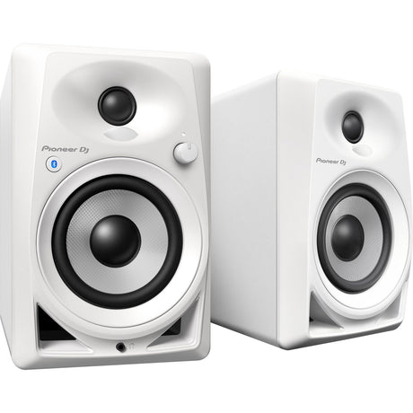 Pioneer DJ DM-40BT-W 4-Inch Desktop Monitor Speakers, White