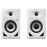 Pioneer DJ DM-40D-BT-W 4-Inch Bluetooth Desktop Monitor, White