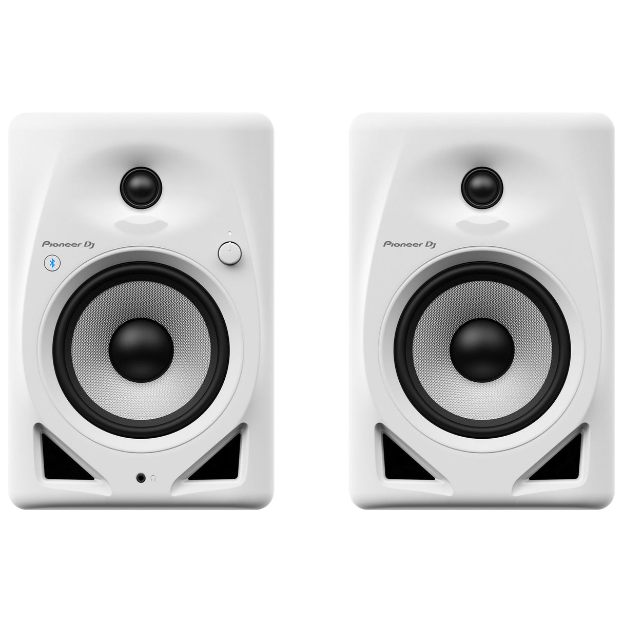 Pioneer DJ DM-50D-BT-W 5-Inch Bluetooth Desktop Monitor, White