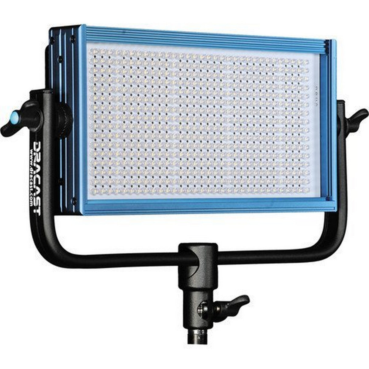 Dracast LED500 Pro Series Daylight 2 Light Kit with Gold Mount Battery Plates and Light Stands