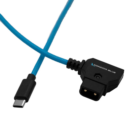 Kondor Blue 16-Inch D-Tap to USB-C Power Delivery Cable for R5C
