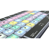 Logickeyboard Titan Wireless Backlit Shortcut Mac Keyboard for Final Cut Pro X