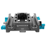 Kondor Blue LWS ARRI Bridgeplate Receiver without Camera Riser Space Gray