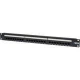 Tripp-Lite N252-024 24-Port Cat6 Patch Panel 568B 1U