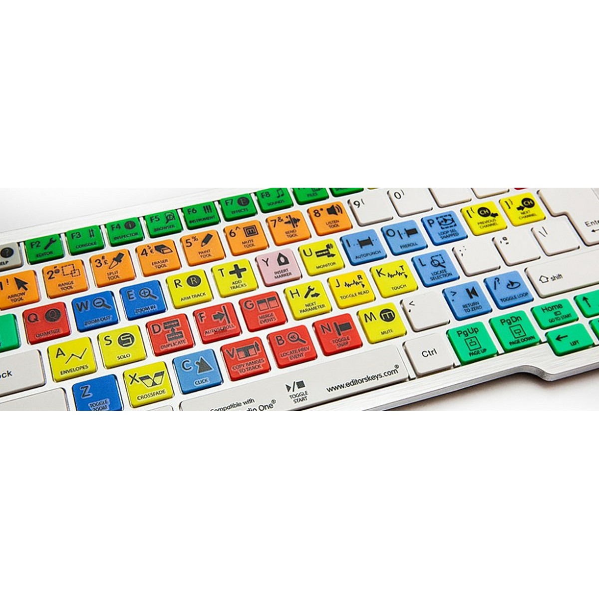 Editors Keys Dedicated Keyboard for Presonus Studio One | PC Shortcut Keyboard