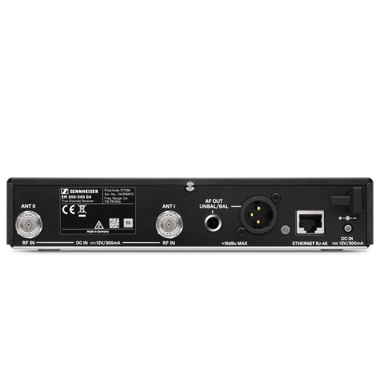 Sennheiser EM 300-500 G4-GW1 Rackmount True Diversity Receiver